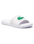 Lacoste Natikači L.30 Slide 119 2 Cuj 7-37CUJ0011082 Bela - Pepit.si