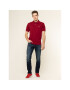 Lacoste Polo majica L1212 Bordo rdeča Classic Fit - Pepit.si