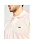 Lacoste Polo majica L1212 Roza Classic Fit - Pepit.si