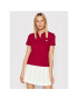 Lacoste Polo majica PF1481 Bordo rdeča Slim Fit - Pepit.si