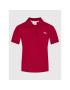 Lacoste Polo majica PF1481 Bordo rdeča Slim Fit - Pepit.si