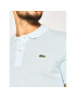 Lacoste Polo majica PH4012 Modra Slim Fit - Pepit.si