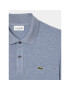 Lacoste Polo majica PH4012 Modra Slim Fit - Pepit.si