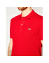 Lacoste Polo majica PH4012 Rdeča Slim Fit - Pepit.si