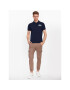 Lacoste Polo majica PH5076 Mornarsko modra Regular Fit - Pepit.si