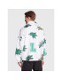 Lacoste Prehodna jakna BH1481 Bela Oversize - Pepit.si