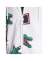 Lacoste Prehodna jakna BH1481 Bela Oversize - Pepit.si