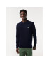 Lacoste Pulover AH1985-166 Mornarsko modra Regular Fit - Pepit.si