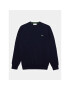 Lacoste Pulover AH1985-166 Mornarsko modra Regular Fit - Pepit.si