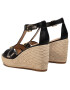 Lauren Ralph Lauren Espadrile Hale 802774783002 Črna - Pepit.si