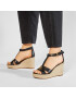 Lauren Ralph Lauren Espadrile Hale 802774783002 Črna - Pepit.si