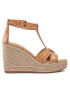 Lauren Ralph Lauren Espadrile Hale 802860851001 Rjava - Pepit.si