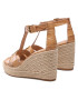 Lauren Ralph Lauren Espadrile Hale 802860851001 Rjava - Pepit.si