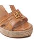 Lauren Ralph Lauren Espadrile Hale 802860851001 Rjava - Pepit.si