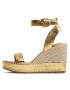 Lauren Ralph Lauren Espadrile Hilarie 802898505001 Zlata - Pepit.si