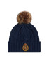 Lauren Ralph Lauren Kapa Rbld Cap Pch Beanie 454855022004 Mornarsko modra - Pepit.si