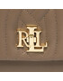 Lauren Ralph Lauren Ročna torba Pufdsophee22 431876428002 Rjava - Pepit.si