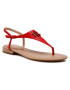 Lauren Ralph Lauren Sandali Ellington Sn Csl 802824709001 Rdeča - Pepit.si