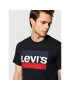 Levi's® Majica Sportswear Graphic Tee 39636-0050 Črna Regular Fit - Pepit.si