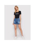 LOVE MOSCHINO Jeans kratke hlače WO10483T 085A Modra Regular Fit - Pepit.si