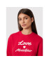 LOVE MOSCHINO Jopa W630652M 4055 Rdeča Regular Fit - Pepit.si