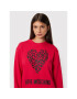 LOVE MOSCHINO Jopa W630654M 4055 Rdeča Regular Fit - Pepit.si