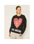 LOVE MOSCHINO Jopa W640401M 4055 Črna Regular Fit - Pepit.si