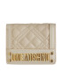 LOVE MOSCHINO Majhna ženska denarnica JC5601PP1HLA0110 Écru - Pepit.si