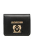 LOVE MOSCHINO Majhna ženska denarnica JC5724PP0GKF0000 Črna - Pepit.si