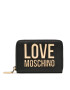 LOVE MOSCHINO Velika ženska denarnica JC5613PP1GLI0000 Črna - Pepit.si