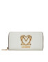 LOVE MOSCHINO Velika ženska denarnica JC5721PP0HKG0120 Bela - Pepit.si