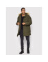 Lyle & Scott Parka Heavyweight Longline JK1320V Zelena Regular Fit - Pepit.si