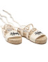 Manebi Espadrile by Philosophy Di Lorenzo Serafini 41A6302-8207-0002 Bež - Pepit.si