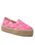 Manebi Espadrile Cotton Jaquard Double Sole Espadrilles G 4.7 D0 Roza - Pepit.si