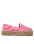 Manebi Espadrile Cotton Jaquard Double Sole Espadrilles G 4.7 D0 Roza - Pepit.si