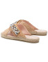 Manebi Espadrile Flat Sandals G 5.1 JS Bež - Pepit.si