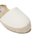 Manebi Espadrile Flat Valenciana O 4.0 P0 Bela - Pepit.si