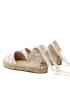 Manebi Espadrile Flat Valenciana T 2.0 P0 Bež - Pepit.si