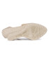 Manebi Espadrile Heart Shape Wedges M 1.1 WH Bež - Pepit.si