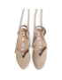 Manebi Espadrile Heart Shape Wedges M 1.1 WH Bež - Pepit.si