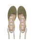 Manebi Espadrile Low Wedge Espadrilles R 1.5 WL Zelena - Pepit.si