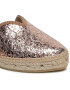 Manebi Espadrile Open-Side Flats G 0.4 O0 Zlata - Pepit.si