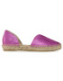 Manebi Espadrile Open-Side Flats O 1.3 O0 Roza - Pepit.si