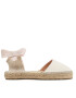 Manebi Espadrile Organic Hemp Flat Valenciana Espadrilles O 7.0 P0 Écru - Pepit.si