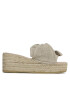 Manebi Espadrile Platforms With Knot O 7.1 WK Bež - Pepit.si