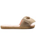 Manebi Espadrile Sandals With Bow K 1.1 J0 Bež - Pepit.si