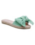 Manebi Espadrile Sandals With Bow M 3.1 J0 Zelena - Pepit.si