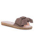 Manebi Espadrile Sandals With Bow W 1.9 J0 Rjava - Pepit.si