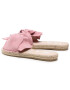 Manebi Espadrile Sandals With Knot M 1.4 JK Roza - Pepit.si