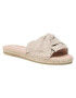 Manebi Espadrile Sandals With Knot O 4.1 Jk Bež - Pepit.si